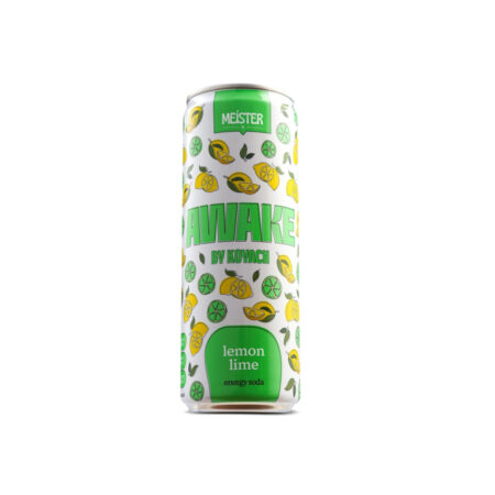 Awake | Energy Soda | Lemon Lime | 12 OZ
