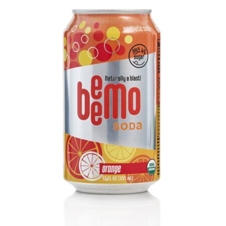 Beemo | Prebiotic Organic Soda | Orange | 12 OZ