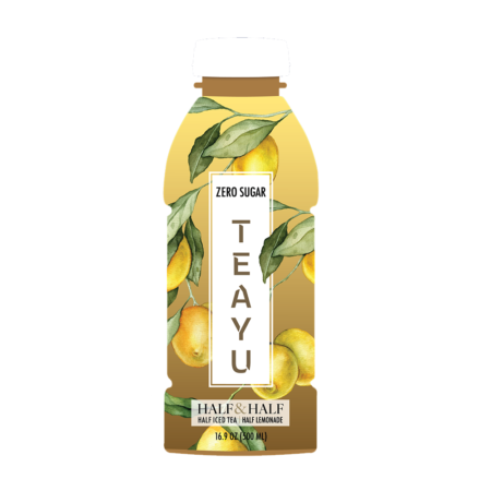 TEAYU | Half And Half Iced Tea | Sugar Free | 16.9 OZ