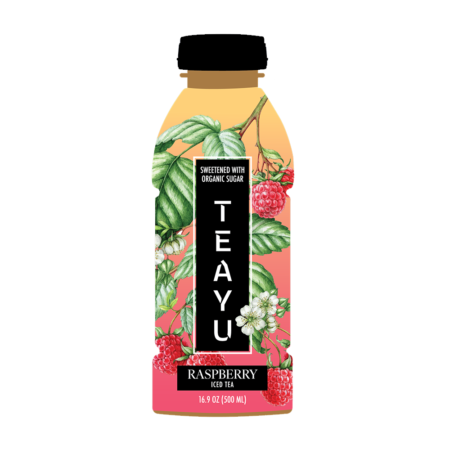 TEAYU | Raspberry Iced Tea |16.9 OZ